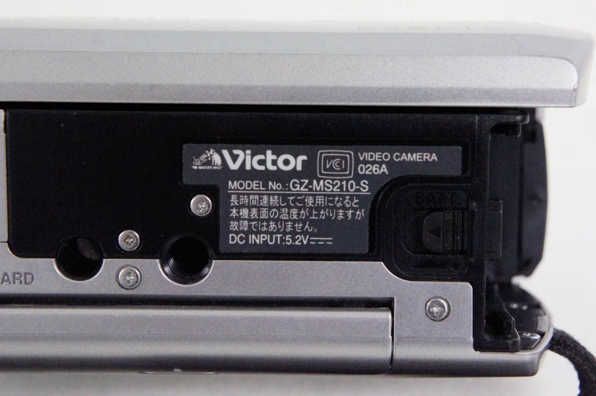 中古】JVC Victorビクター ビデオカメラ GZ-MS210 Everio