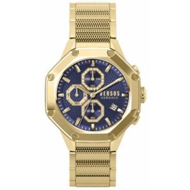 セール商品 ヴェルサーチ ゴールド ステンレススチール メンズ腕時計
