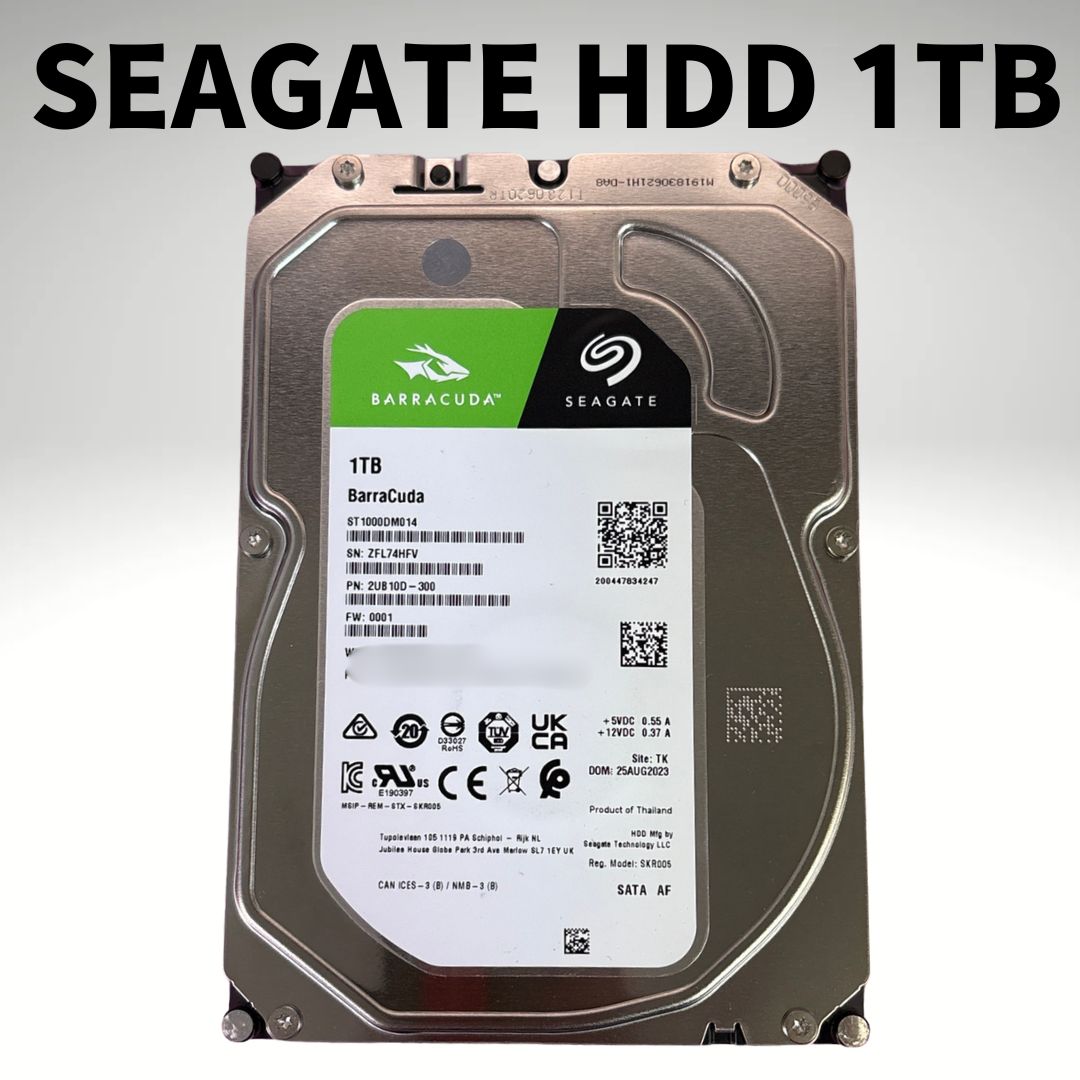 SEAGATE HDD 1TB 未使用開封済 - メルカリ
