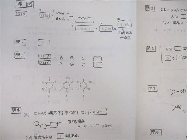 駿台 化学S Part1/2/A-1・A-2 テキスト通年セット 2024 計5冊