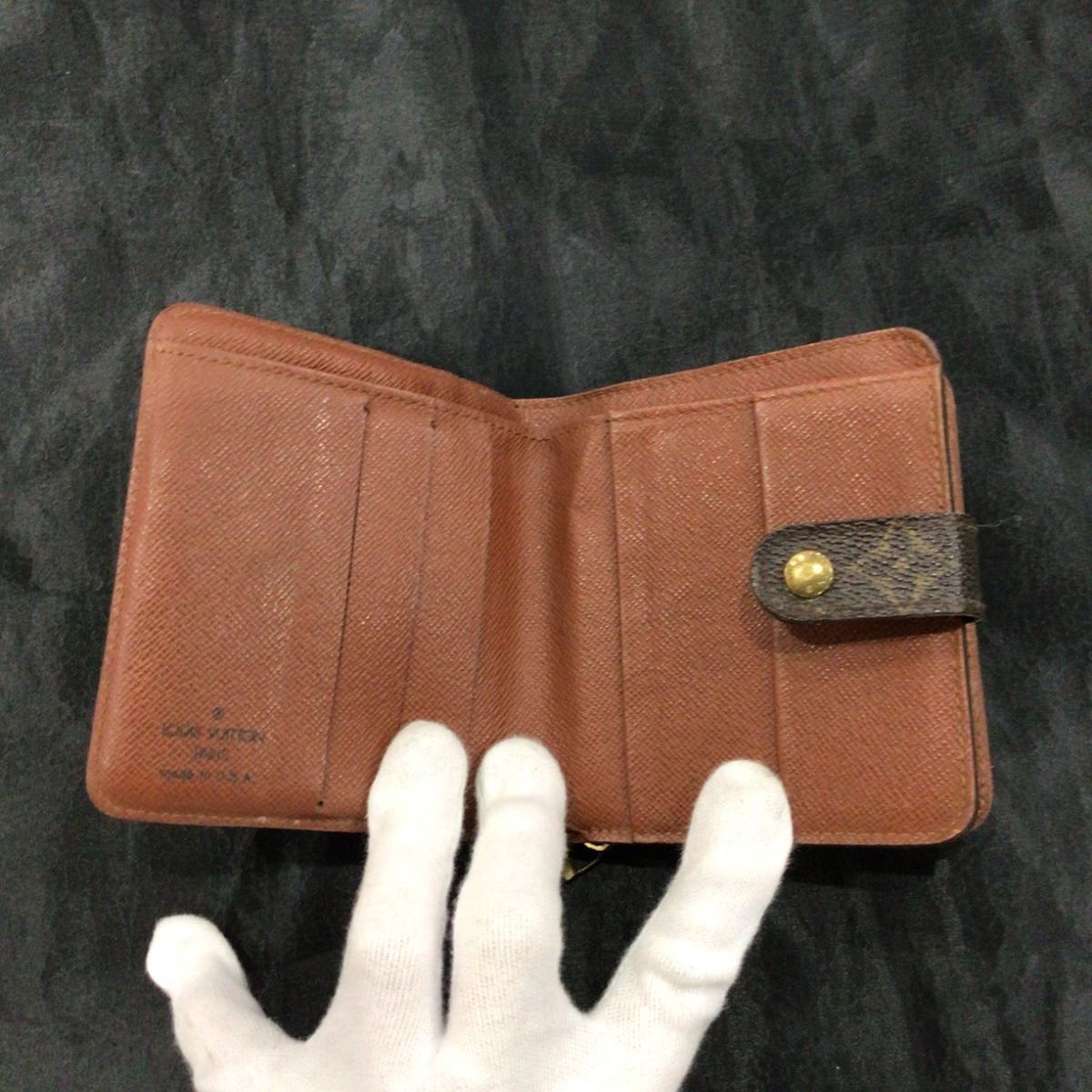ルイヴィトン モノグラム コンパクトジップ B25054140/Cランク ルイヴィトン モノグラム コンパクトジップ B25054140/Cランク