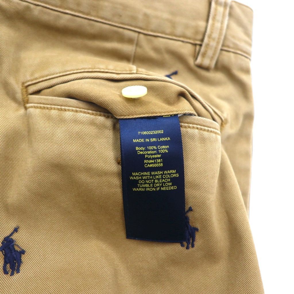 POLO RALPH LAUREN オールオーバーポニー刺繍 ショート