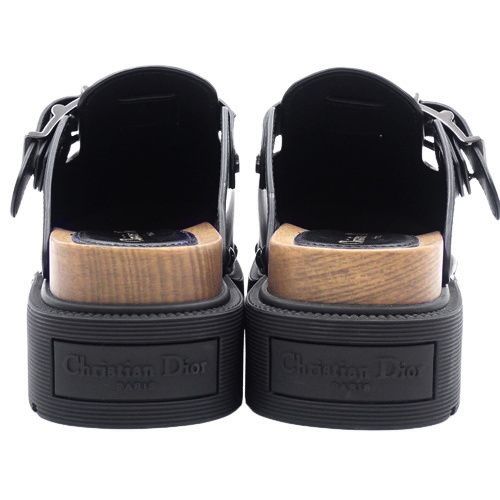 ディオール クエイク レザー クロッグ サンダル Christian Dior - 未使用 22ss クリスチャンディオール