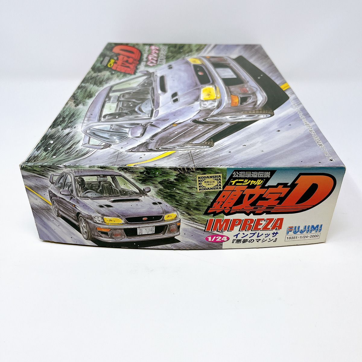 086A-8 未開封 未組立 頭文字D インプレッサ 悪魔のマシン スバル  