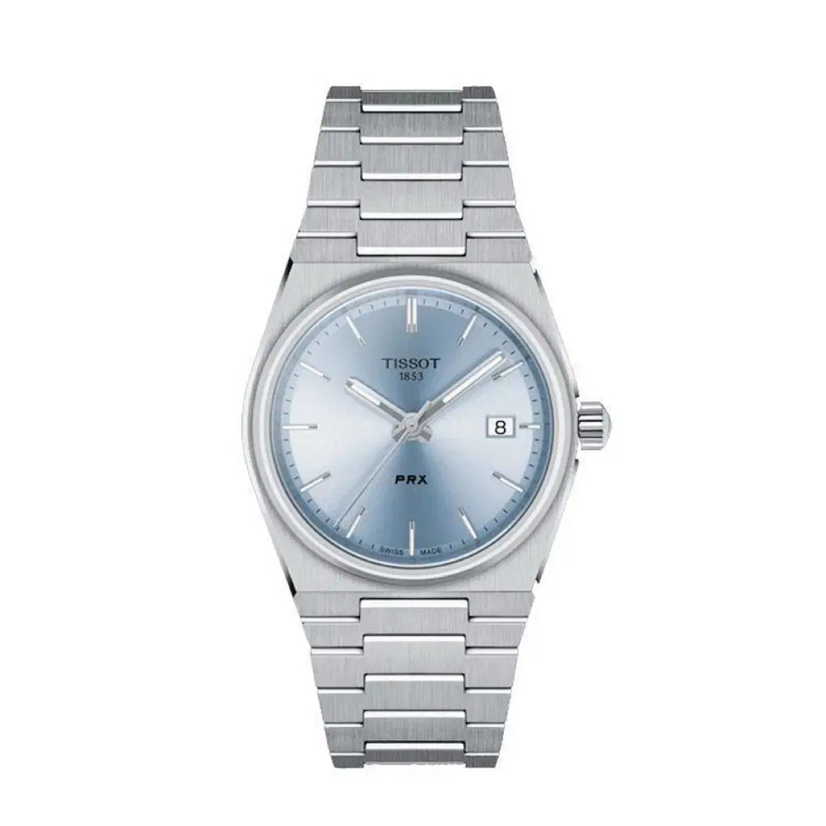TISSOT ティソ prx 35 クォーツ ライトブルー