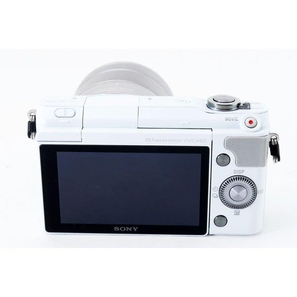 シャッター数2281枚】SONY NEX-3 ホワイト ズームレンズキット 【公式