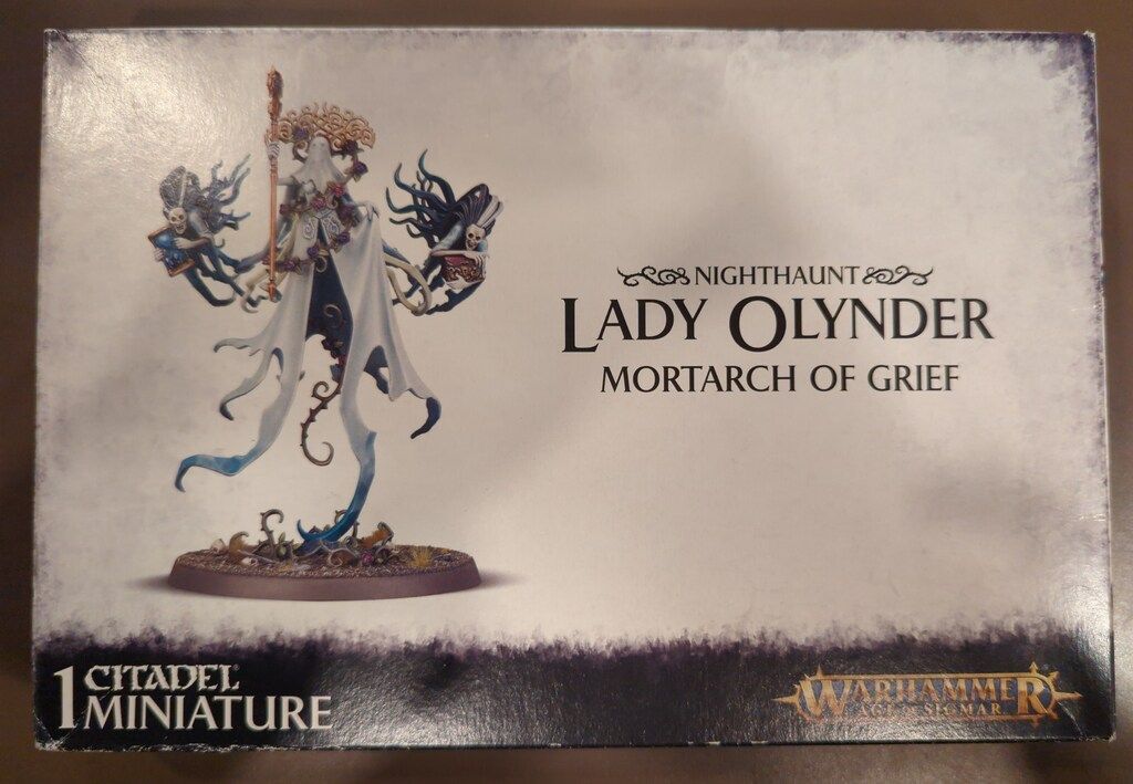GAMESWORKSHOP WARHAMMER Age of Sigmar Nighthaunt Lady Olynder， Mortarch of Grief レディオーリンダー
