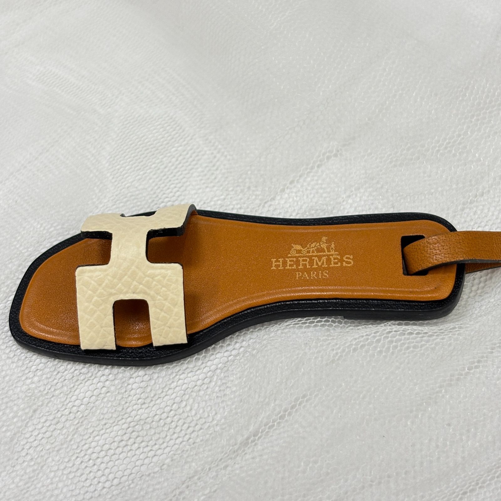鑑定済み 【 新品 】 エルメス 《 オラン ナノ 》 ホワイト系