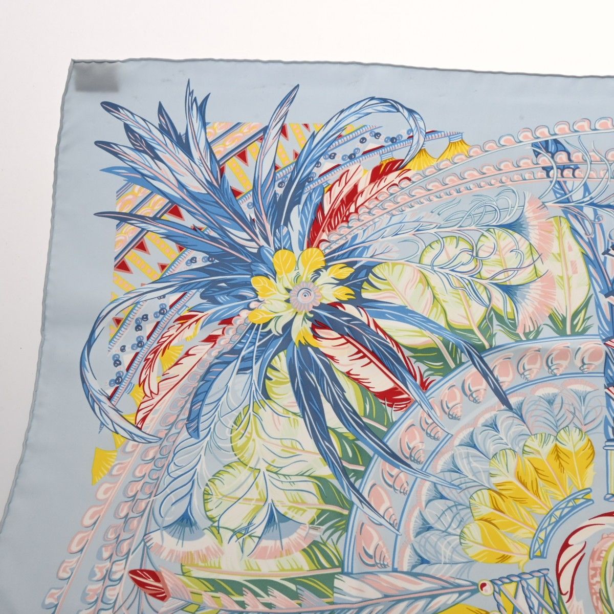 ✨希少美品✨ HERMES エルメス カレ90 DANSE PACIFIQUE エルメス カレ90 DANSE PACIFIQUE ブルー/マルチ レディース