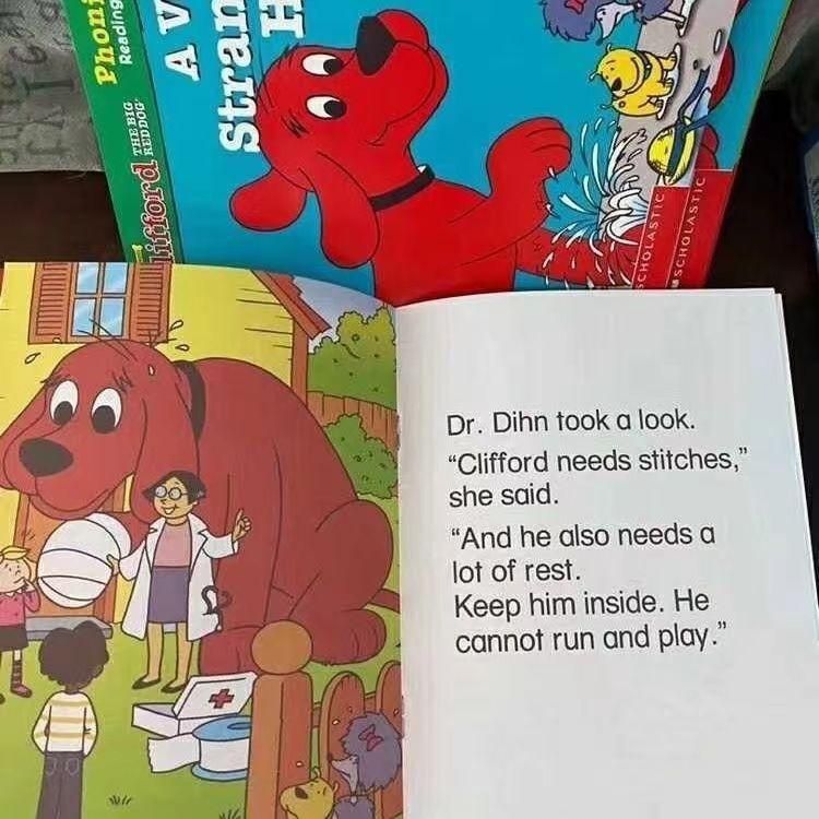 フォニックス教材 人気絵本シリーズ「Clifford」 英語教育 Amazon.co