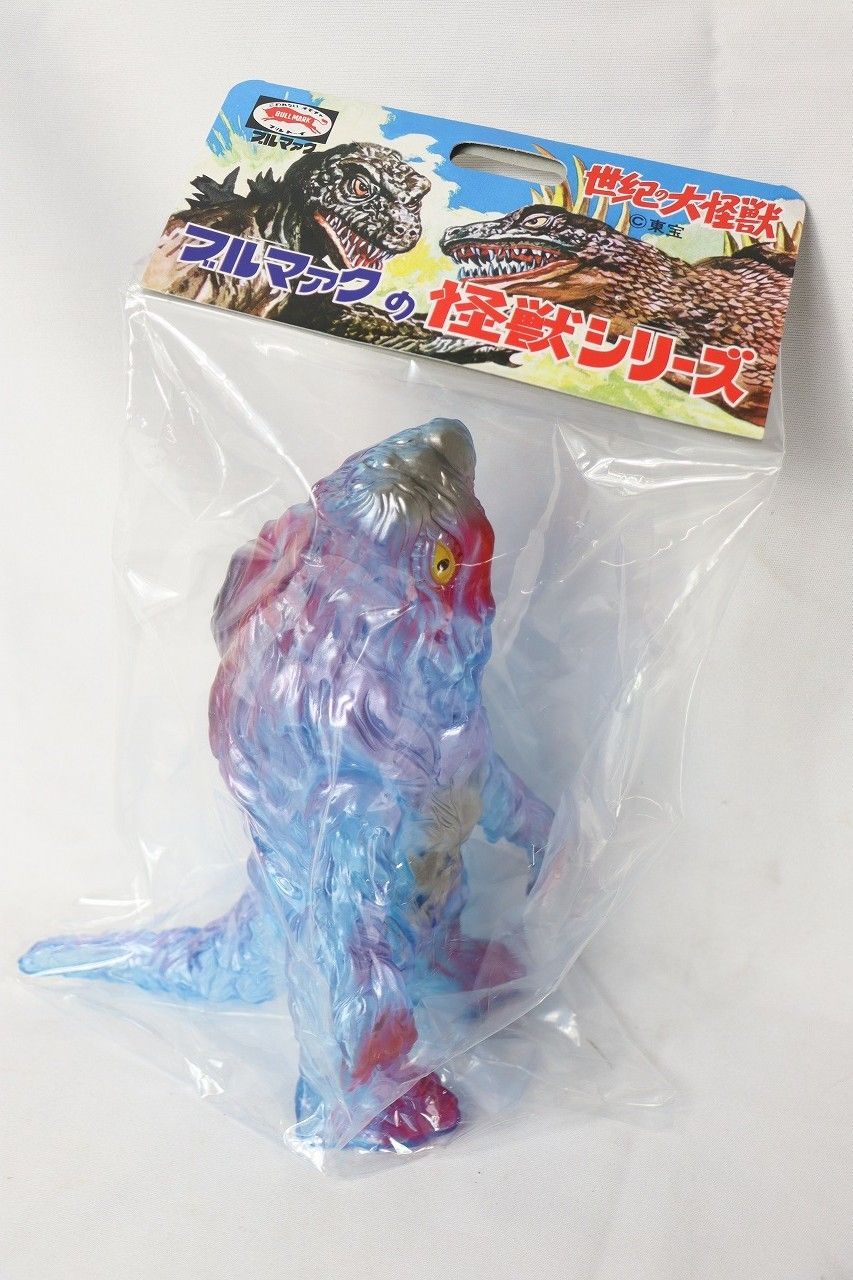 ◇ブルマァク ヘドラ クリア( 復刻版) 世紀の大怪獣 ソフビ