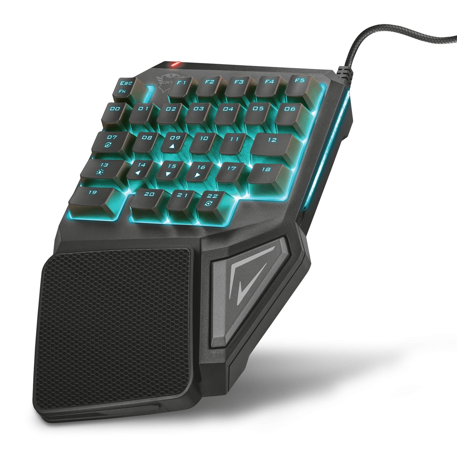 22881 GXT888 Assa Single Hand Keyboard