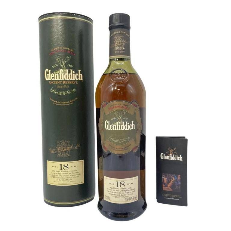 グレンフィディック 18年 ピュアシングルモルト 700ml 40％【Y