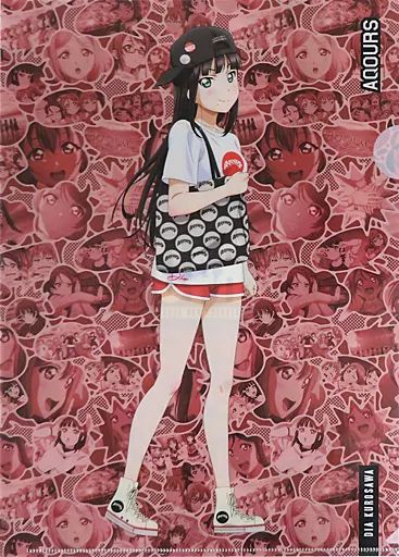 中古】クリアファイル 黒澤ダイヤ A4クリアファイル 「ラブライブ