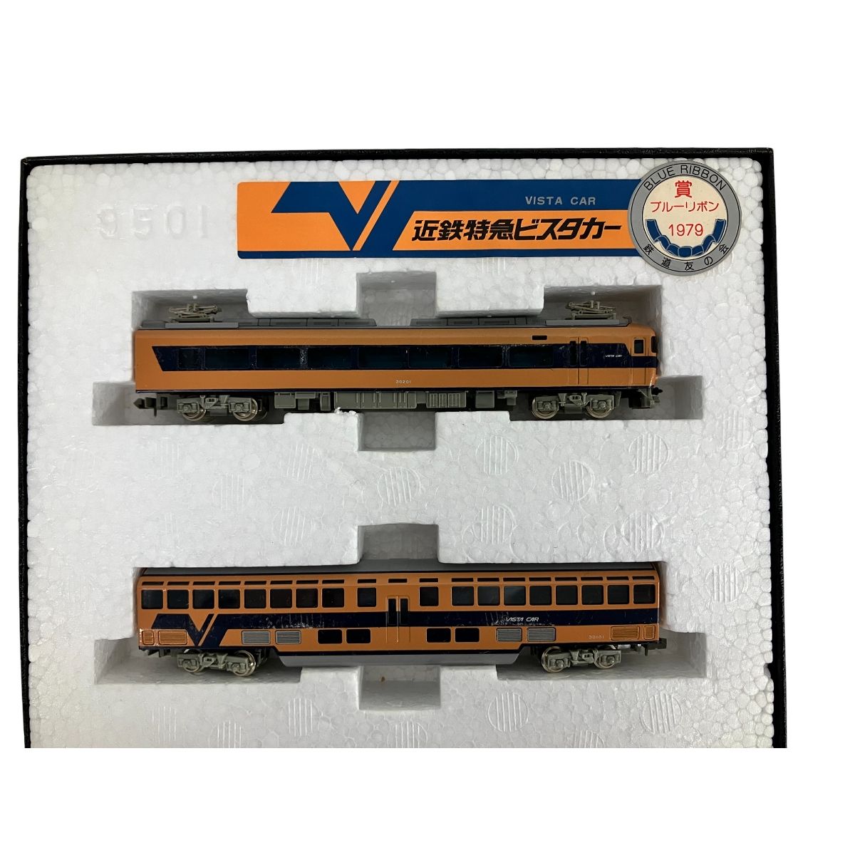 鉄道模型 Nゲージ エンドウ 9501 近鉄特急 ビスタカーセット 4両 鉄道模型 N ジャンク