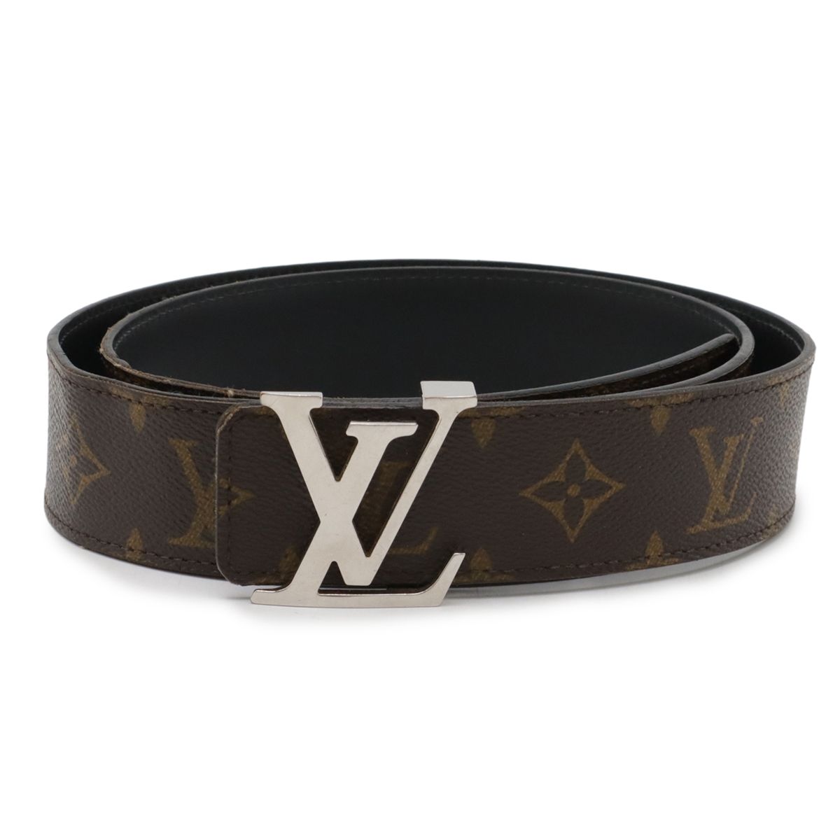 Louis Vuitton レザーベルト リバーシブル LOUIS VUITTON ルイ ヴィトン モノグラム サンチュール LV