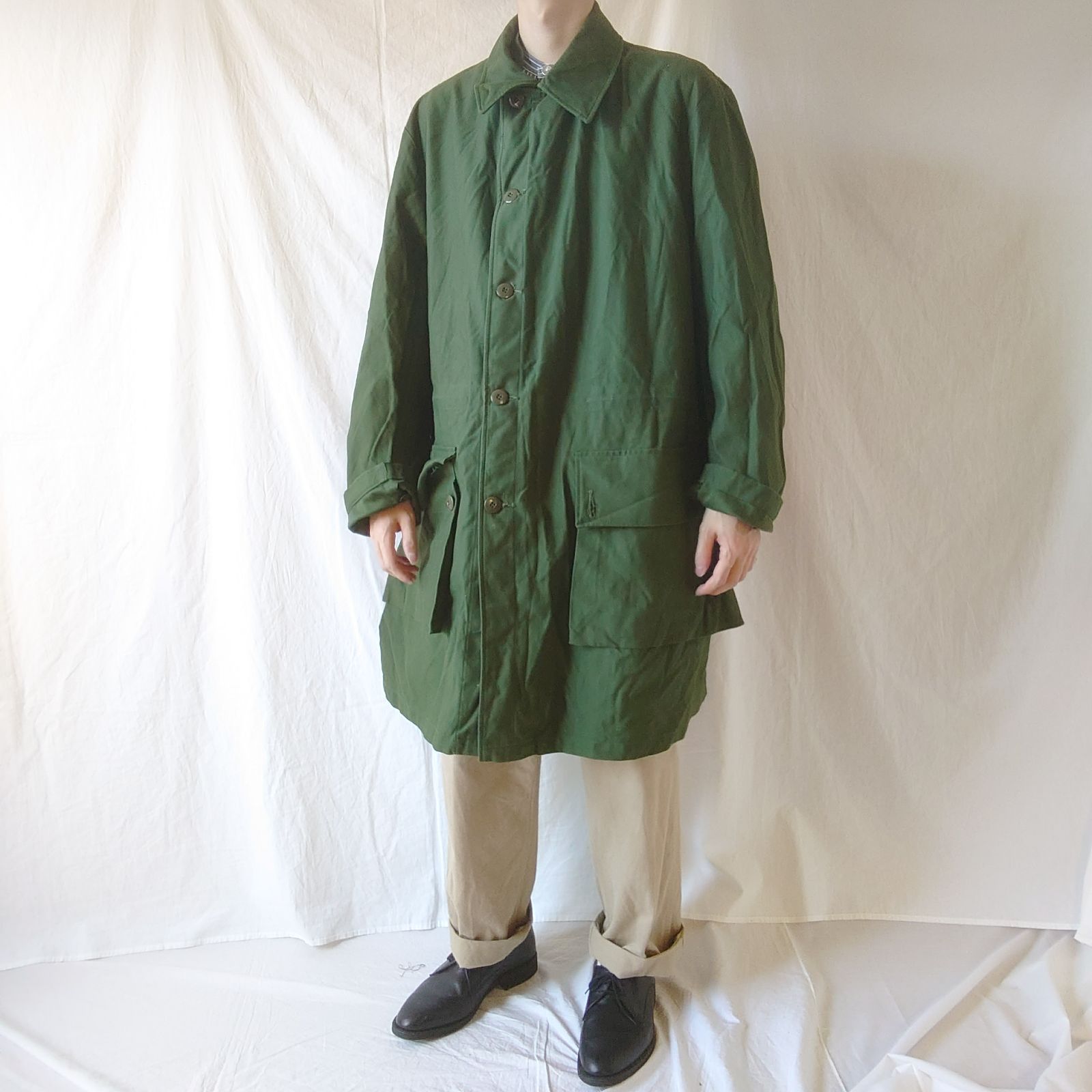Deadstock】スウェーデン軍 M59コート ライナー フルセット 軍物 
