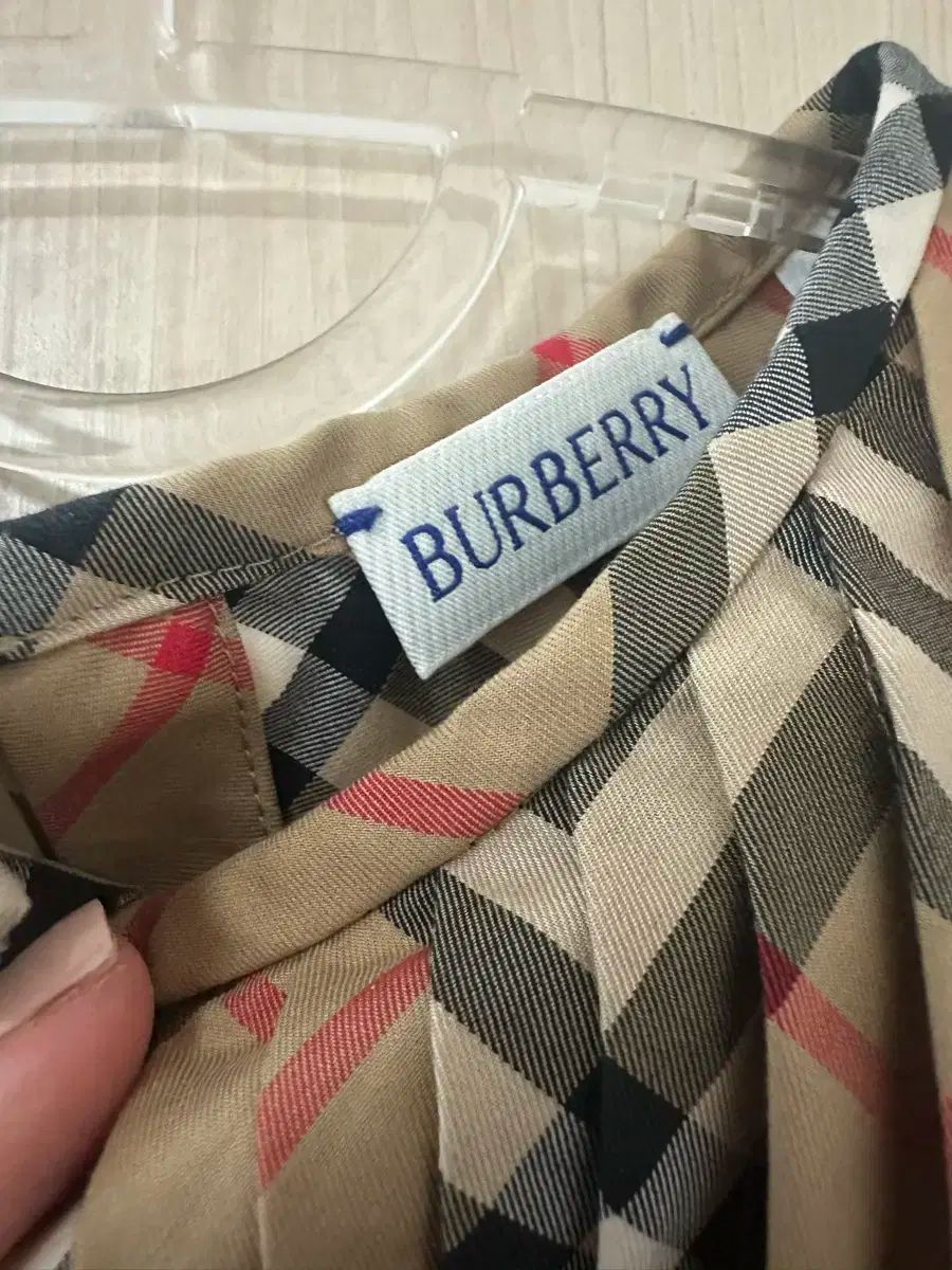 BURBERRY バーバリー　キッズ　ワンピース　4歳 バーバリー キッズ ワンピース BURBERRY ブランド シャツドレス 子供服