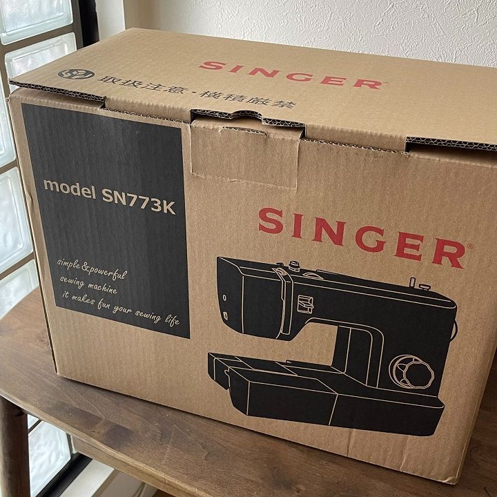 未使用品／SINGER 電動ミシン SN773K／シンガー - ツリザル本舗 - メルカリ