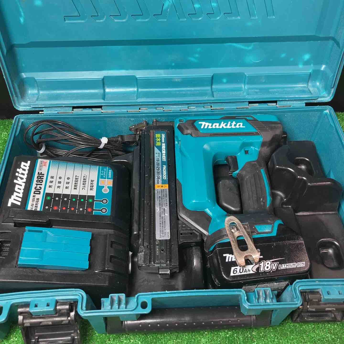 マキタ|makita 18V コードレスフィニッシュネイラ 面木釘打ち機 FN350DRG 岩槻店