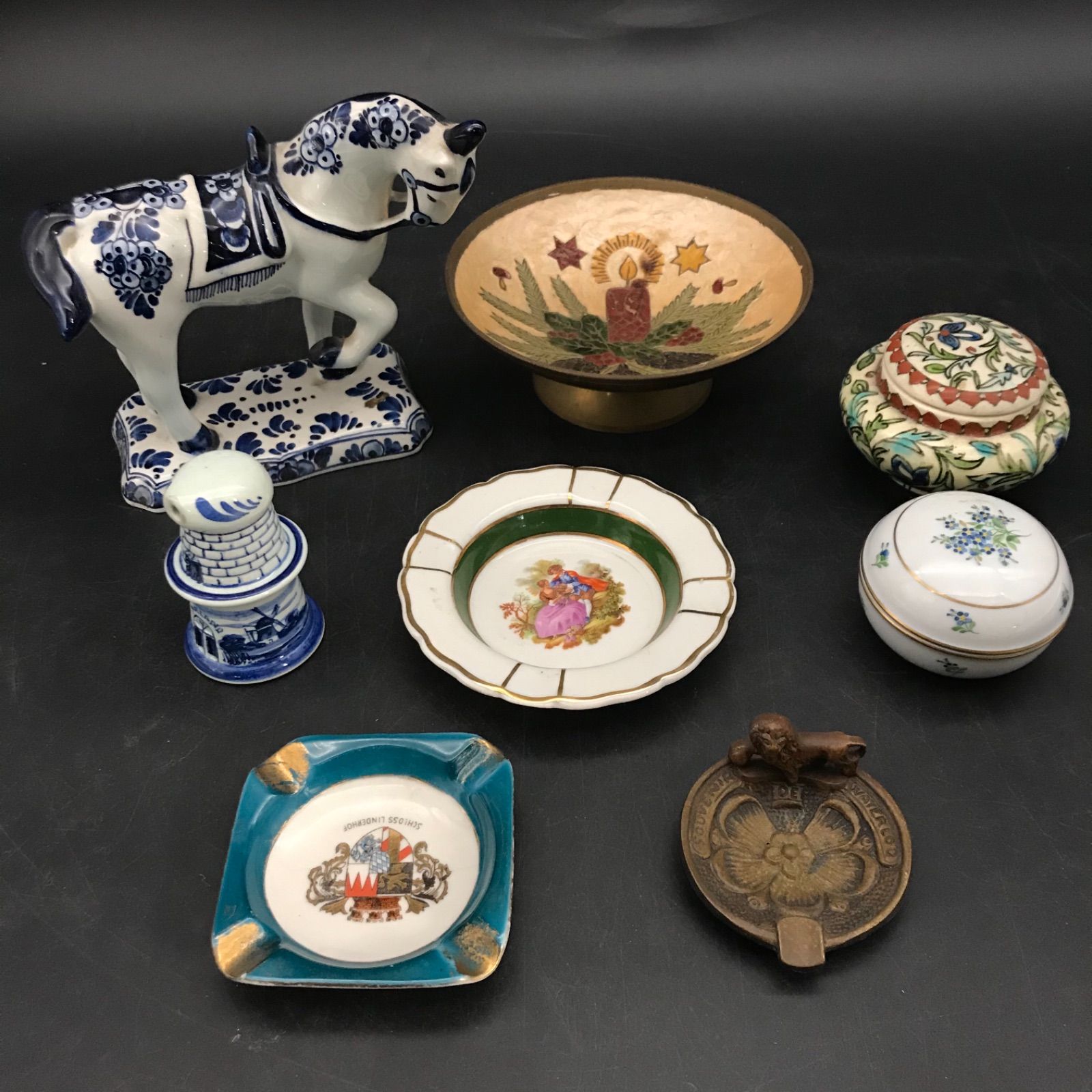 FG1216-61-3 お皿 置物 アンティーク manufaktur インド - メルカリ