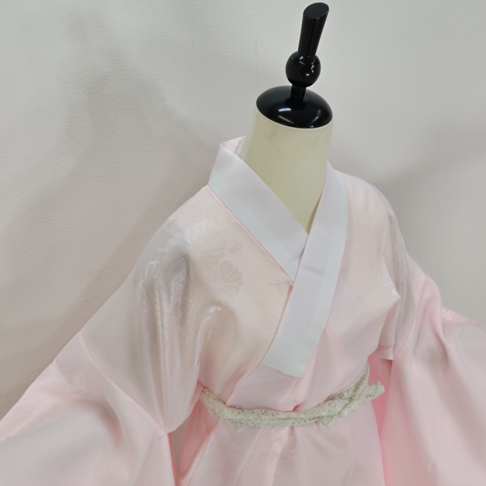 お振袖用長襦袢 化繊 LLサイズ 衿芯つき 長襦袢 成人式 半衿付