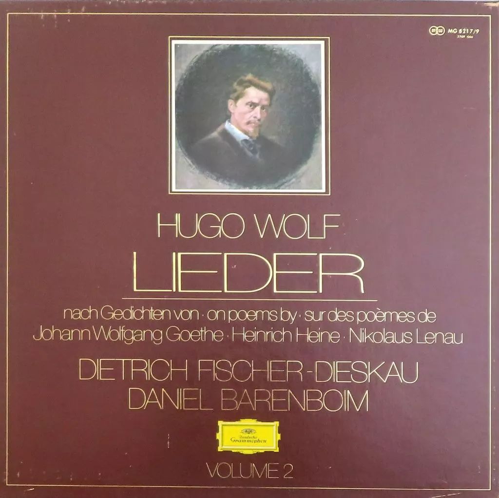 サイン付き❗フィッシャー=ディースカウ ヴォルフ歌曲集 中古】LPレコード ディートリッヒ・フィッシャー＝ディースカウ