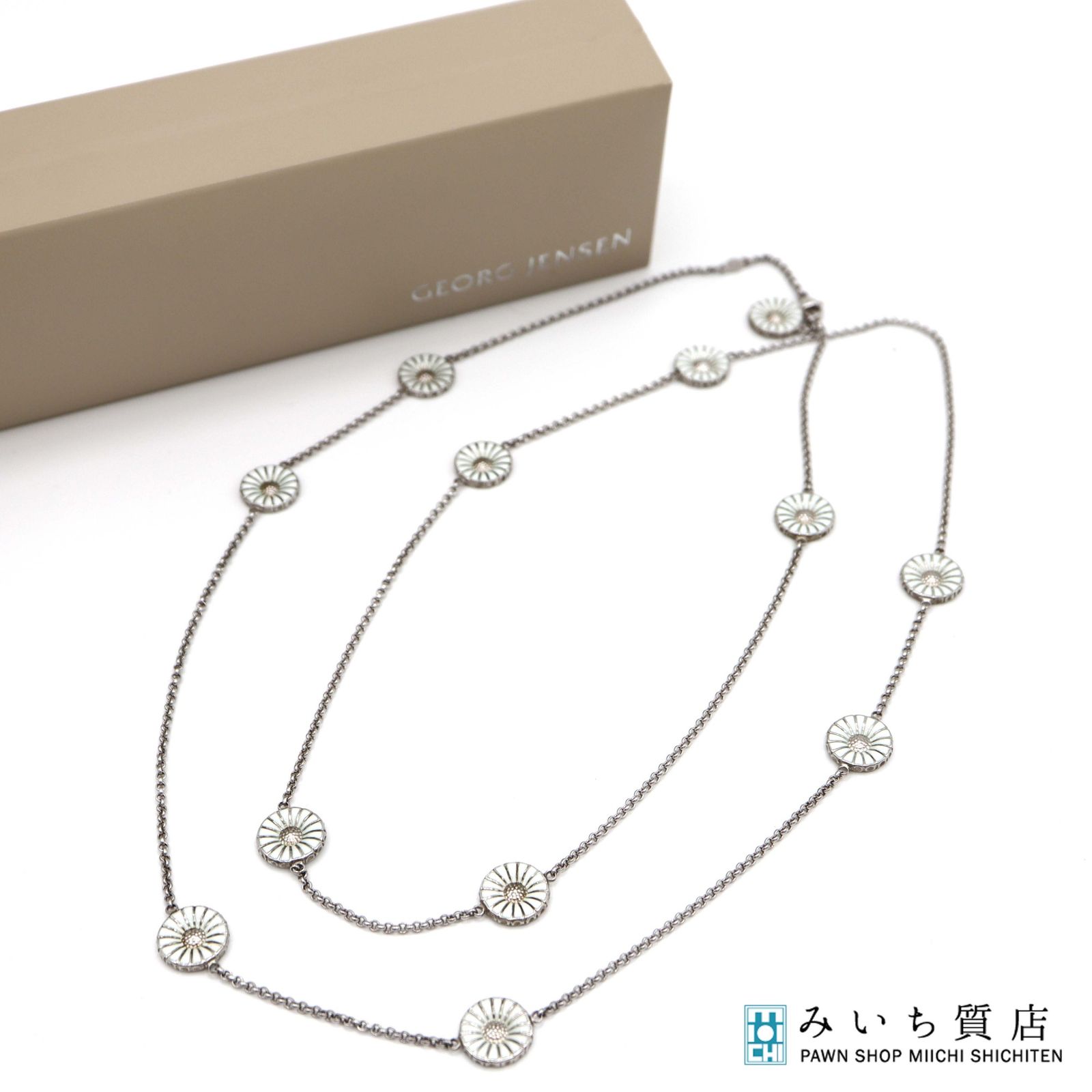 Georg Jensen ジョージジェンセン ネックレス デイジー シルバー 925 