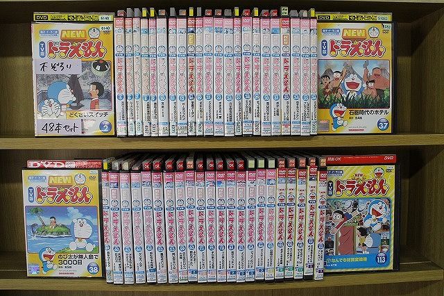 ドラえもん DVD NEW TV版 ドラえもん 不揃い 48本セット ※ケース無し発送 レンタル