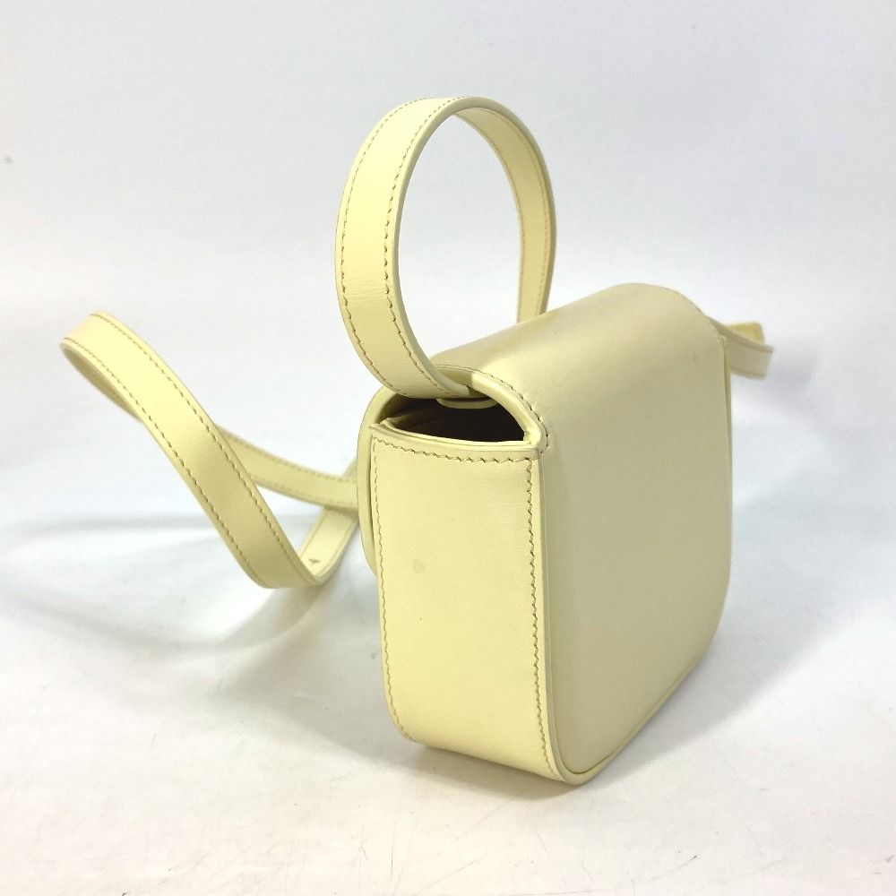 【良品】CELINE セリーヌ　トリオンフゴールド金具　ミニショルダーバッグ CELINE セリーヌ ミニ トリオンフ バッグ シャイニーカーフ