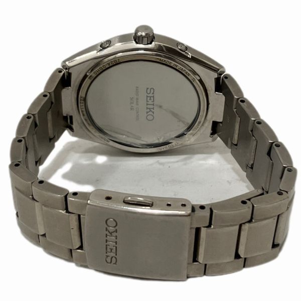 ジャンク品SEIKO BRIGHTZ 7B24-0BH0 電波ソーラー 腕時計