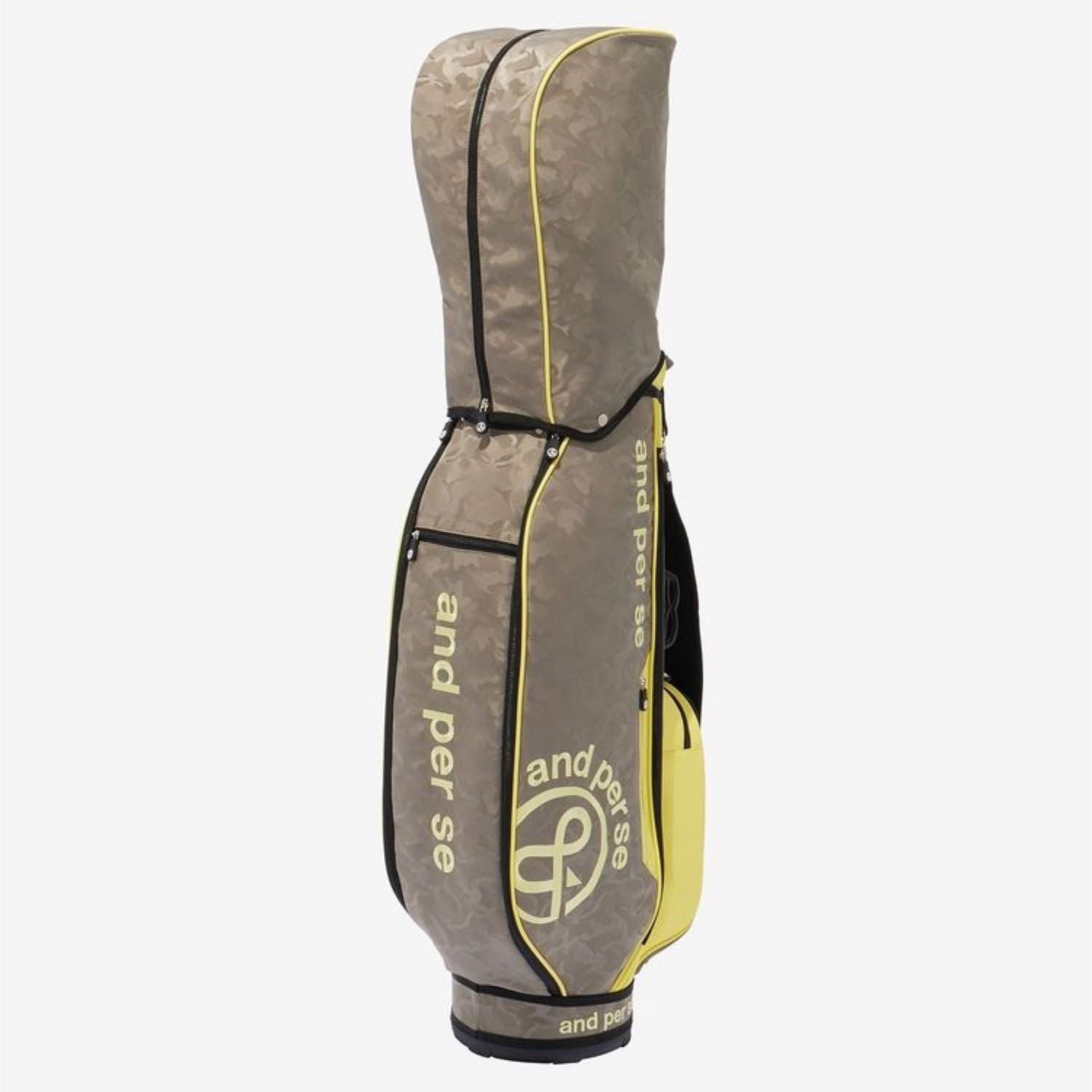 GOLFキャディーバック 新品】キャディバッグ and per se アンパスィ ジャカード