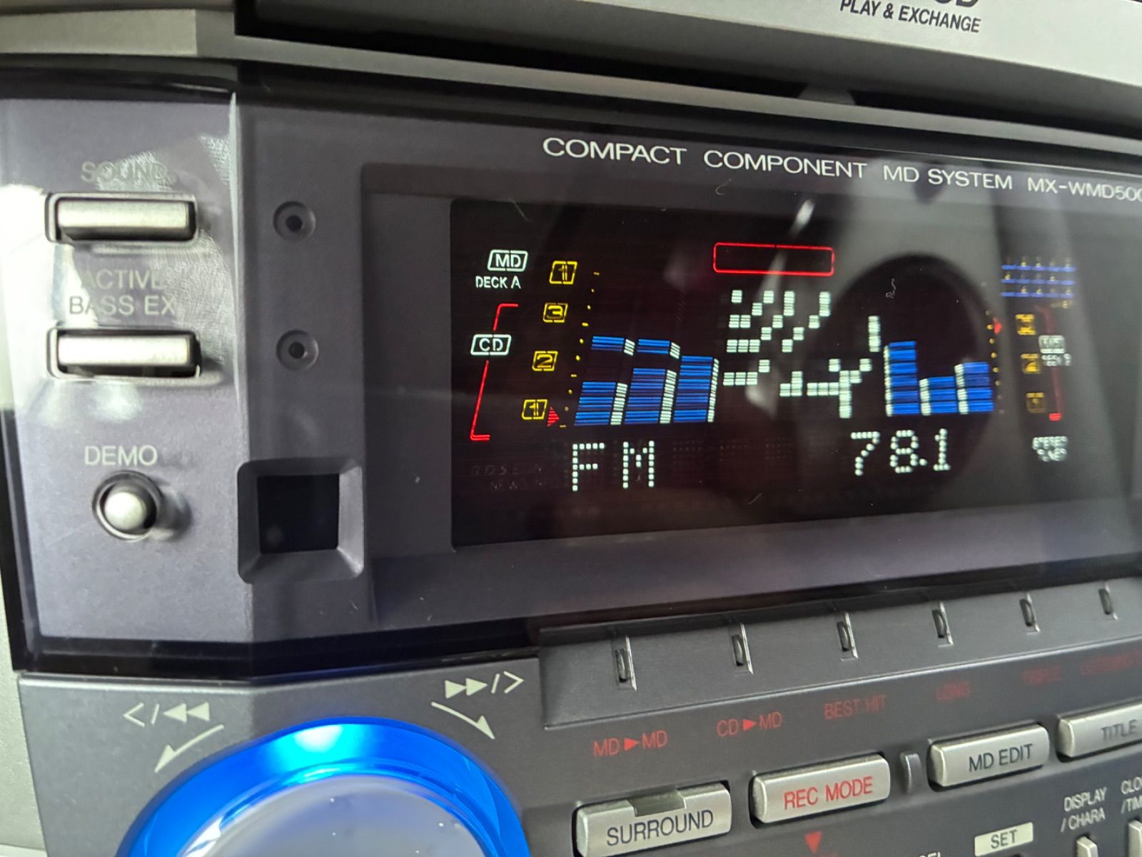 Victor MX-WMD500 コンポ CD MD ラジオ【ジャンク品】 - メルカリ