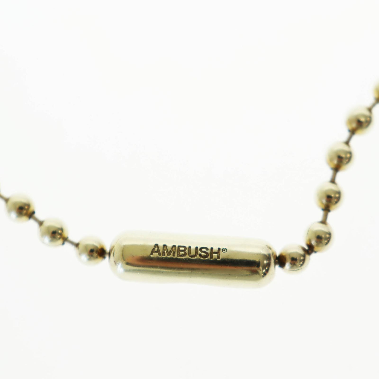 アンブッシュ AMBUSH Ball Chain Necklace Gold ボール チェーン