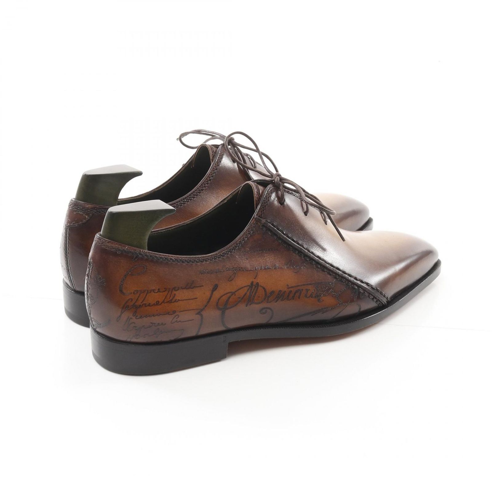 Berluti ブラウンレザー レースアップシューズ Berluti (ベルルッティ