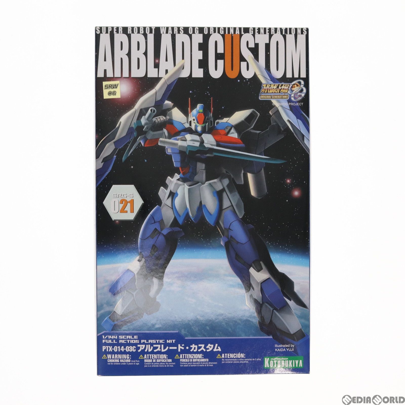 Original - S.R.G-S-021 1/144 PTX-014-03C アルブレード・カスタム スーパーロボット大戦OG ORIGINAL GENERATIONS(オリジナルジェネレーションズ) プラモデル(KP41) コトブキヤ S.R.G-S-021 1/144 PTX-014-03C アルブレード・カスタム