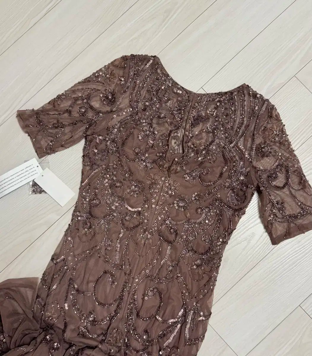 エイダンマイトックス ビーズ スパンコール ワンピース サイズ 0