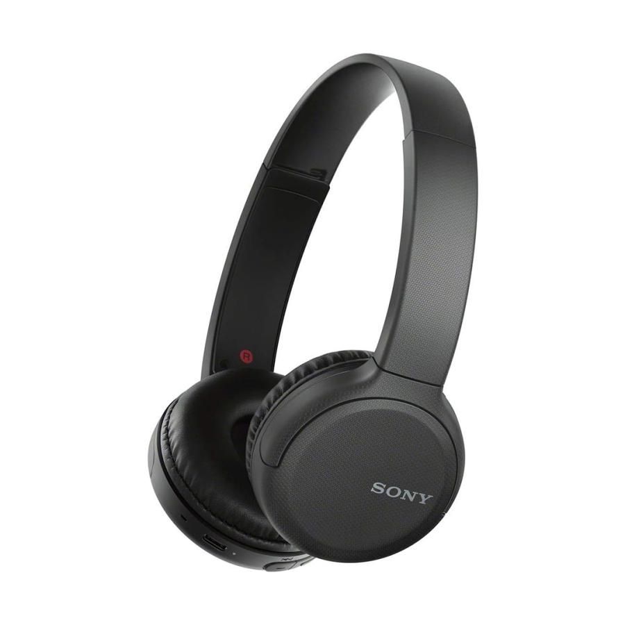 ソニー ワイヤレスヘッドホン WH-CH510 | bluetooth | AAC対応 | 最大35時間連続再生 2019年モデル | マイク付き |ブラック WH-CH510 B