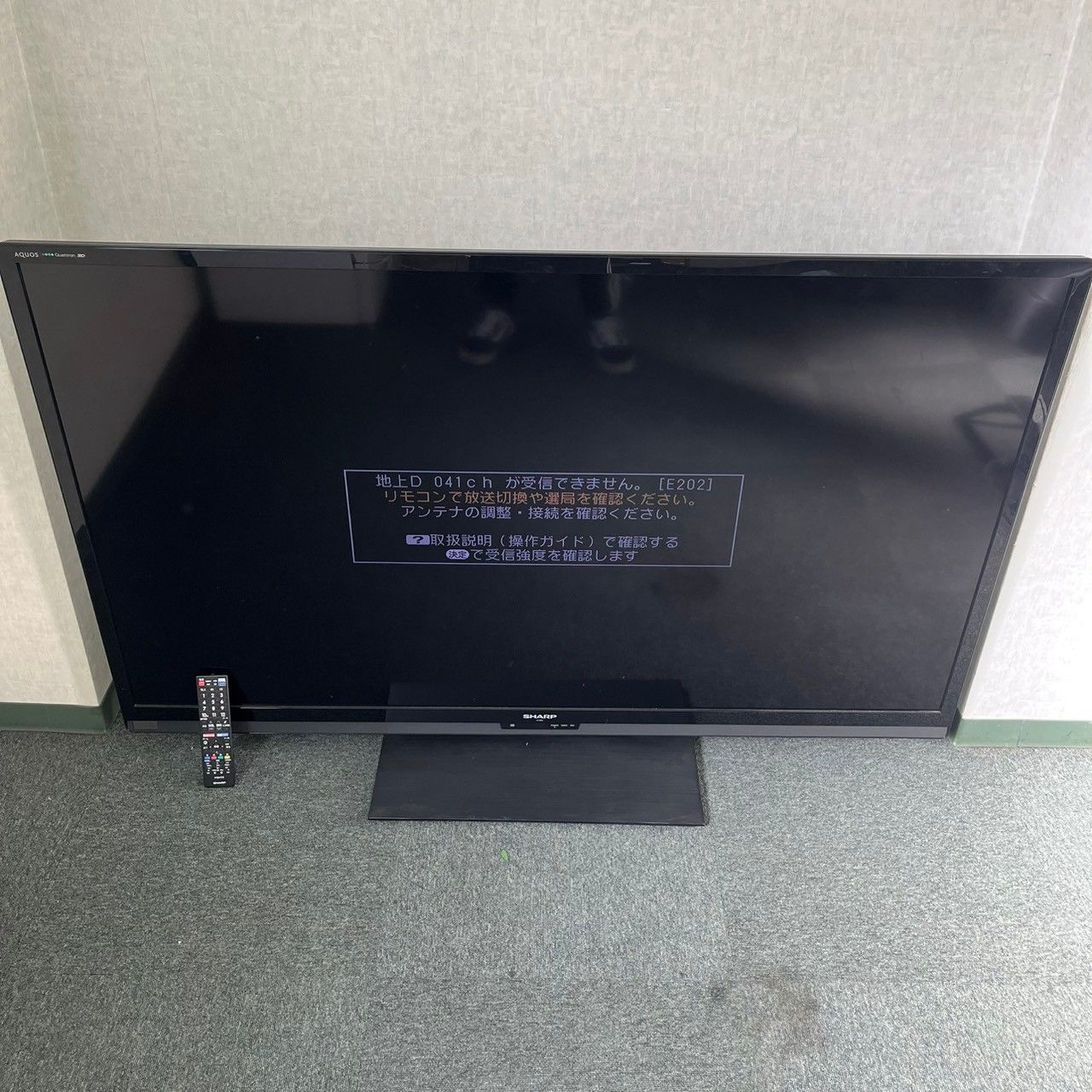 シャープ アクオス 40V型 フルHD 液晶テレビ LC-40W35 スタンド無