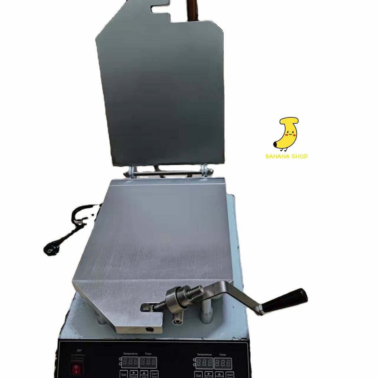 電気 イカせんべい せんべい焼き機 プレス式 両面焼き単相 ス デジタルディスプレイ付き 電気式|業務用|飲食店|屋台|出店 WWW_KANDAIZUMI_COM