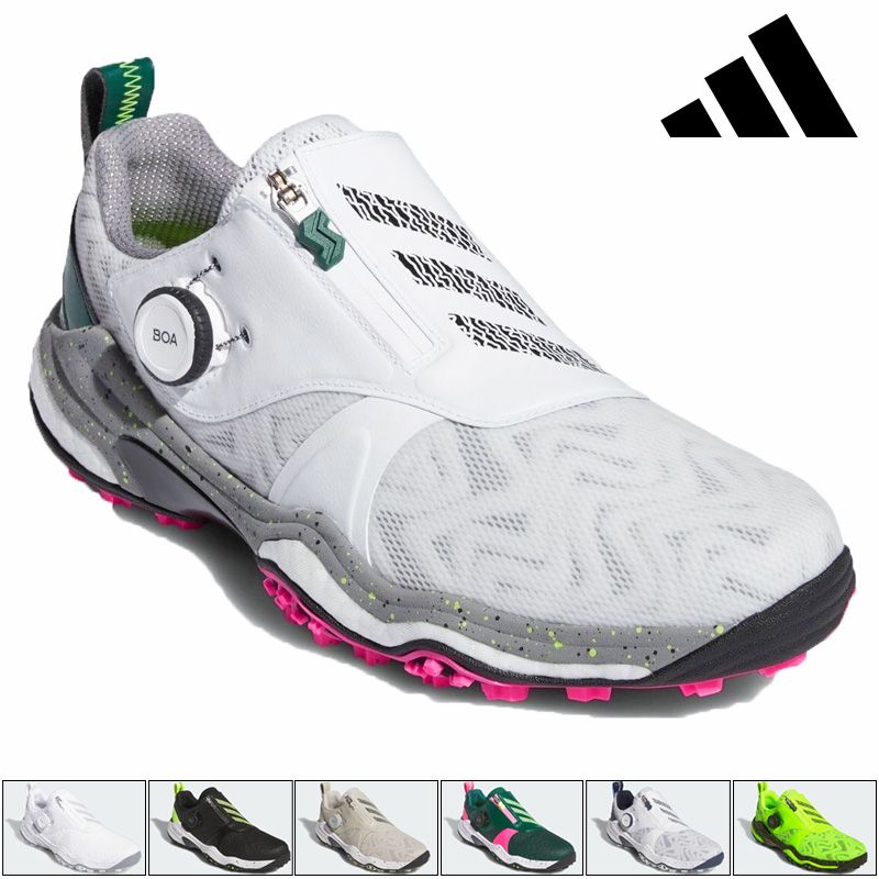 ✨2025年モデル✨/アディダス/コードカオス/人気ゴルフシューズ/23.5cm adidas アディダス コードカオス 25 ボア NKZ93 スパイクレス