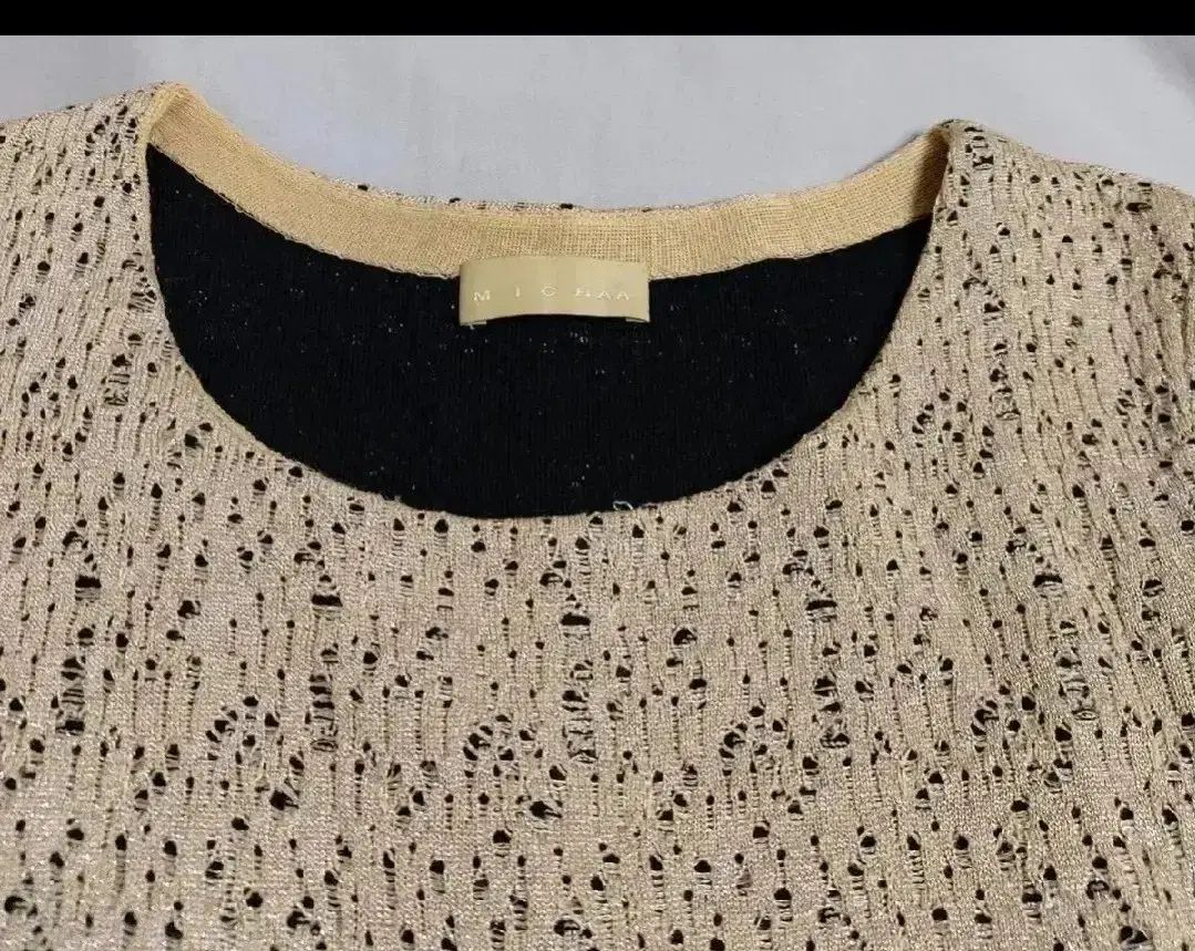 ミシャ 春夏ノースリーブニットワンピース 55