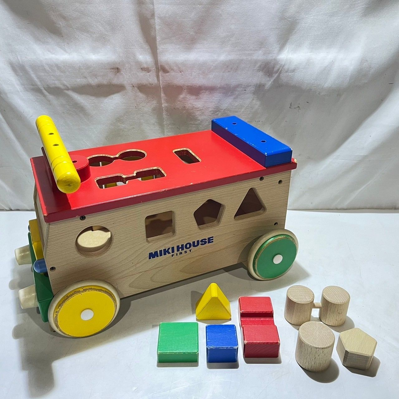 ミキハウス ベビー mikihouse パズルバス (管理番号：OKU6111
