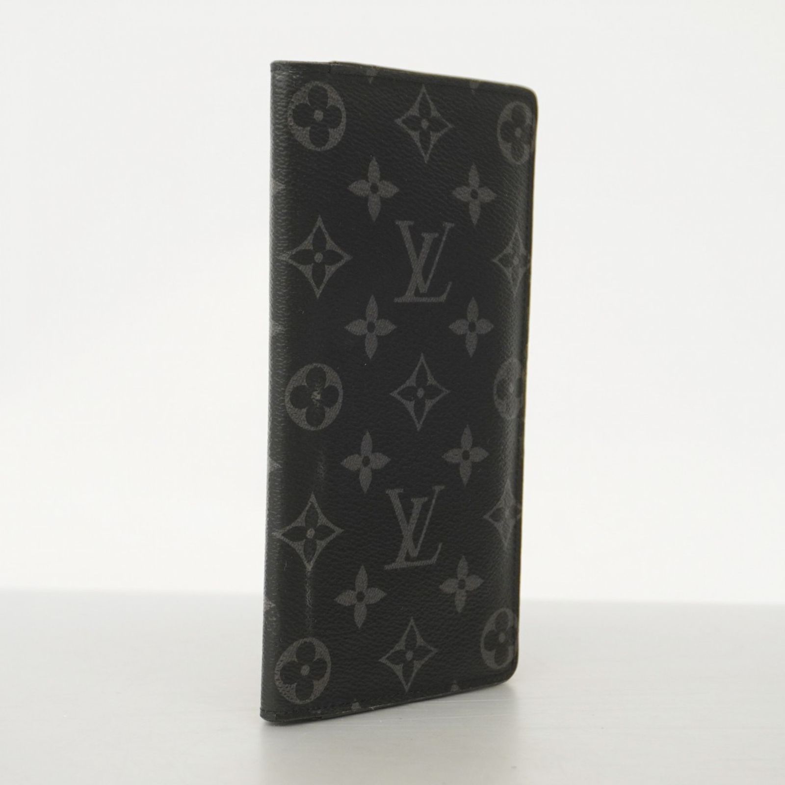 ルイヴィトン モノグラム エクリプス ブラザ 長財布 ブラック メンズ グレー 正規紙袋無料】ルイヴィトン 長財布 新品 ポルトフォイユ ブラザ