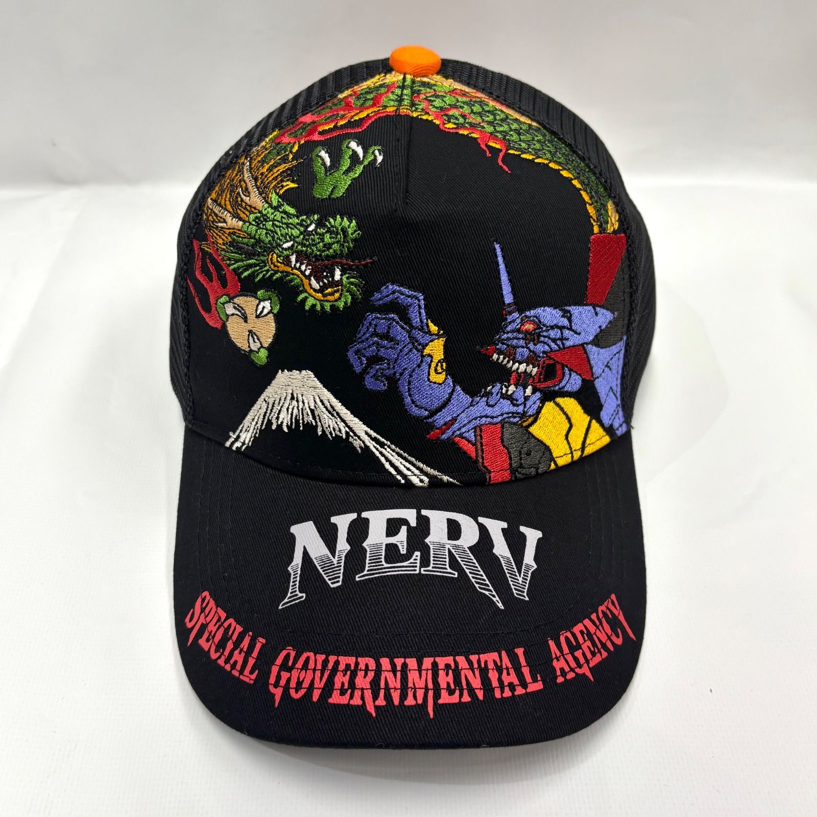 錦-nishiki- 初号機×龍 CAP】エヴァンゲリオン EVANGELION EVA ロゴ 和