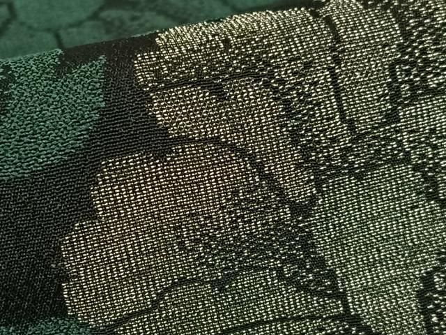 平和屋着物○お召 花唐草文 銀糸 正絹 逸品 AABB6438zg - メルカリ