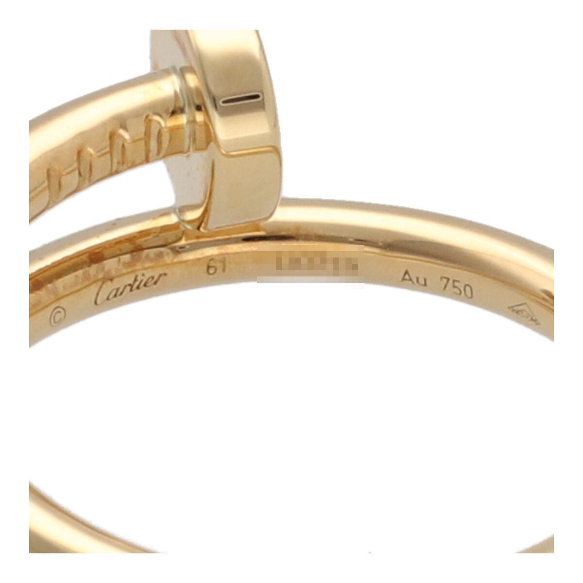 中古】 Cartier カルティエ ジュスト アン クル リング 61 B4092661