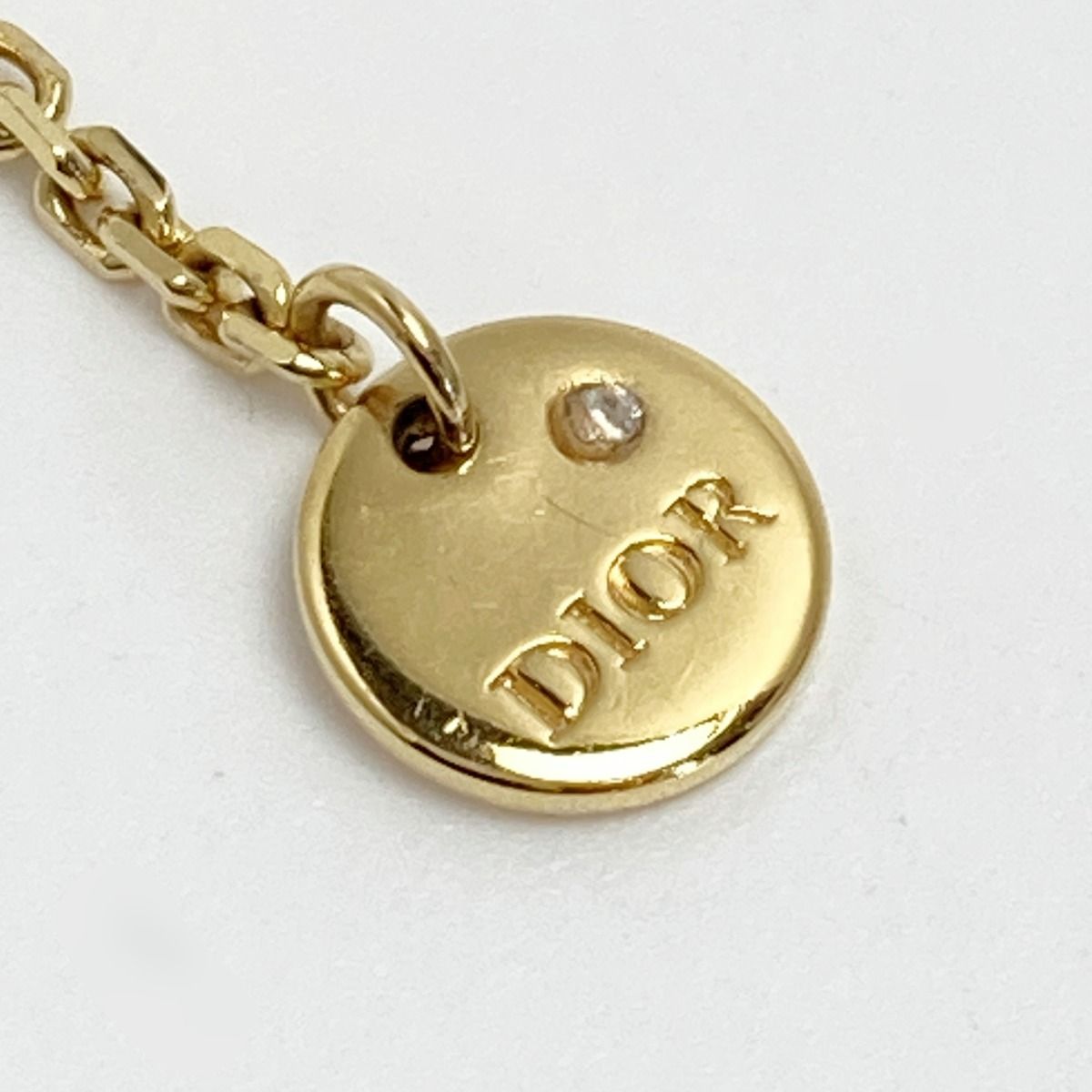 Christian Dior クリスチャンディオール Petit CD ダブルネックレス