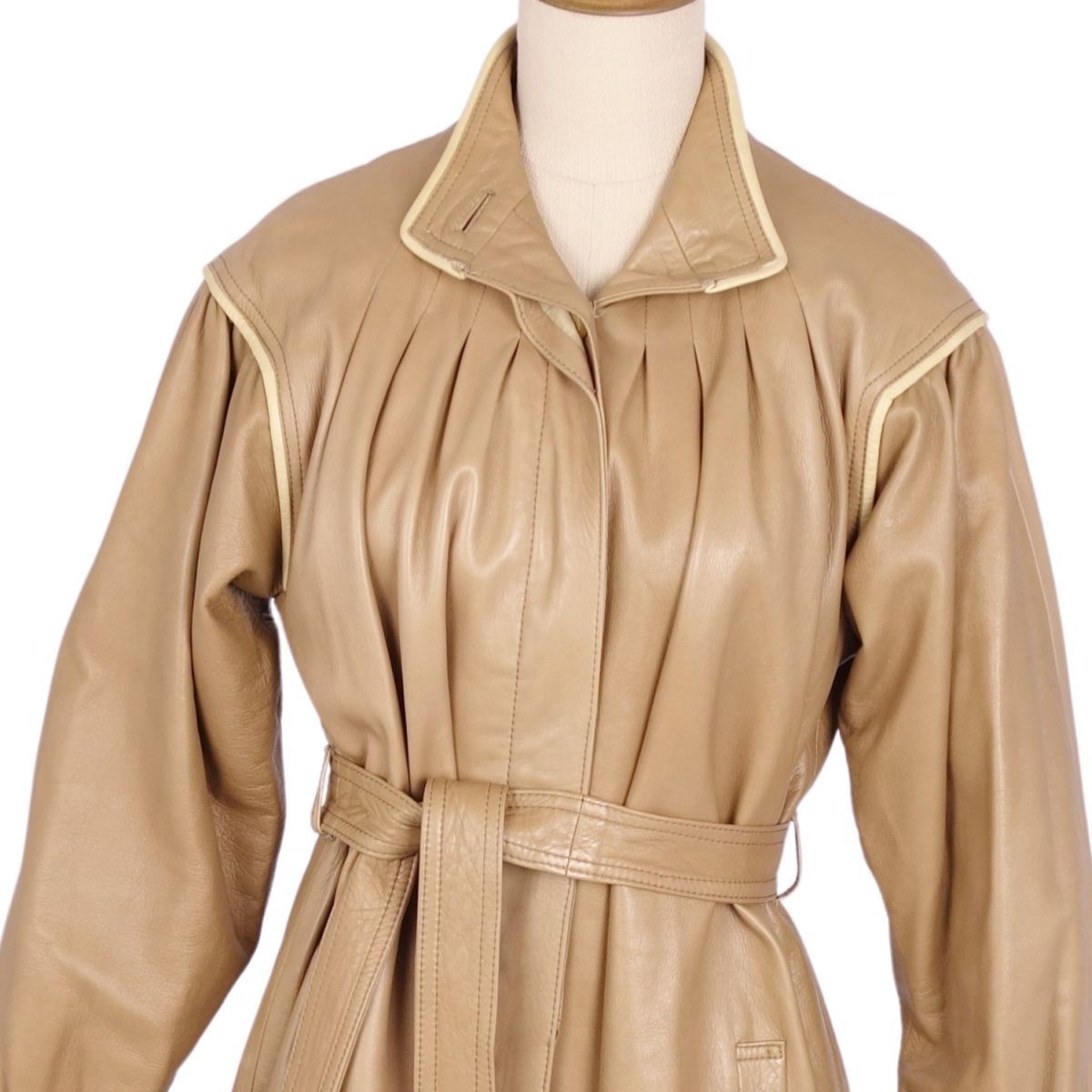 LOEWE ロエベ ヴィンテージ ラムレザー コート LOEWE - LOEWE レザー コートの通販 by CYCLE HEARTS ラクマ店