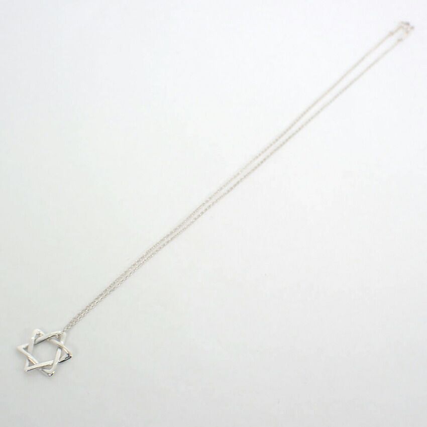 ティファニー 925 スターオブダビデ ペンダント/ネックレス//g508-61  